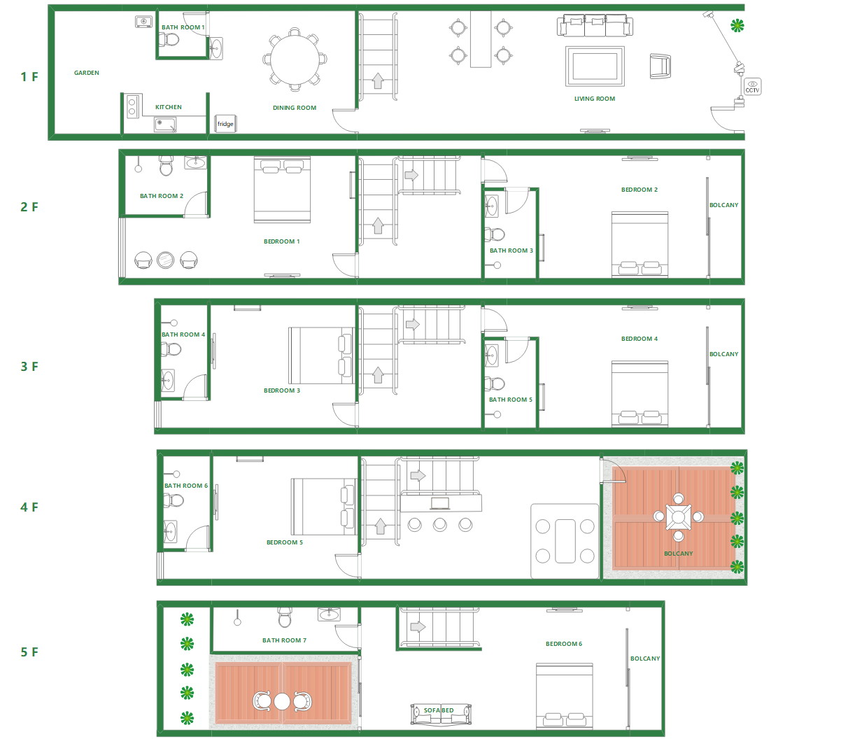 Silom 2 floor plan